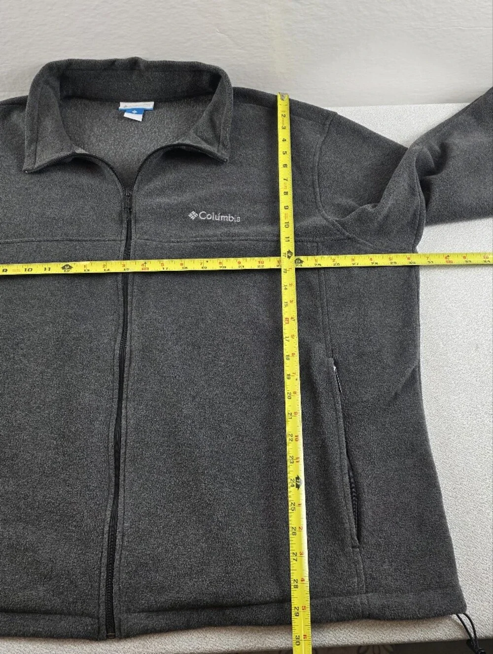 Columbia Steens Mountain Full Zip Fleece Jacket Grey Men's 3X
